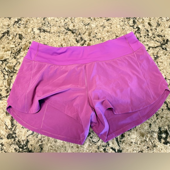 Lululemon Athletica fuchsia shorts - Picture 1 of 3